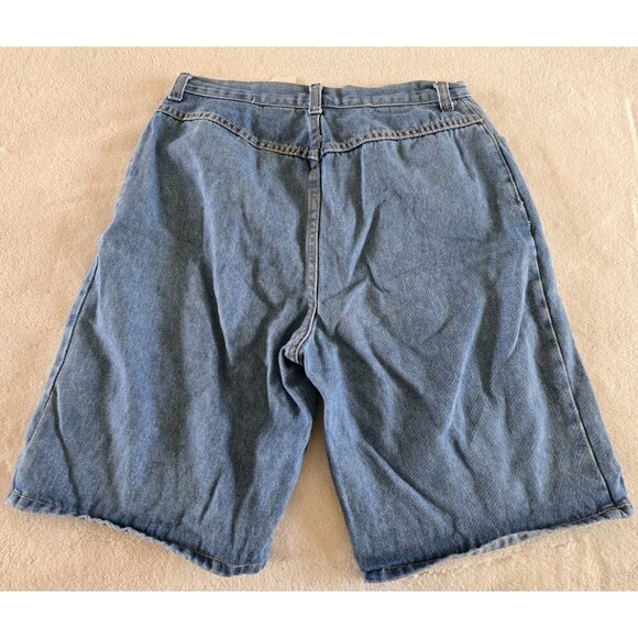 Vintage Womens 90s Mickey Mouse High Rise Jean Shorts 13 Denim - Picture 3 of 5
